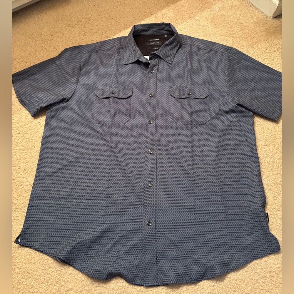 Kenneth Cole 2XL performance button-down